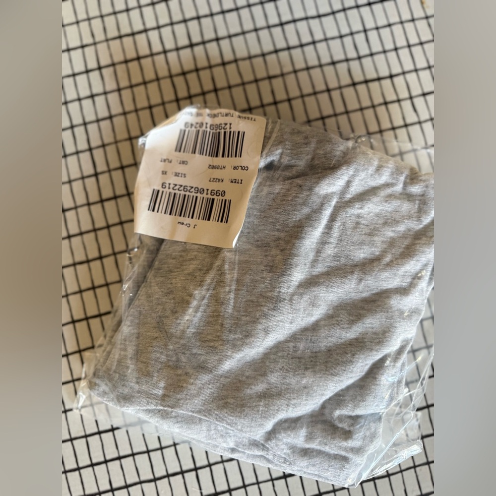 Jcrew NWT heather platinum turtleneck shirt - Picture 2 of 3